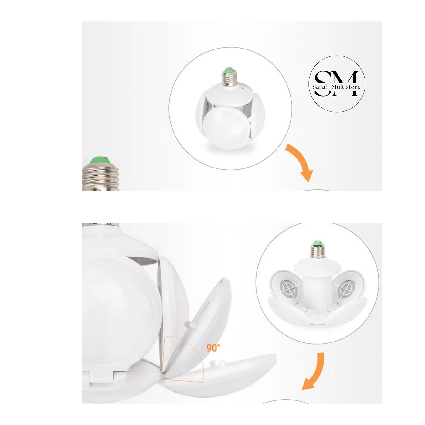 BOMBILLA PLEGABLE LED