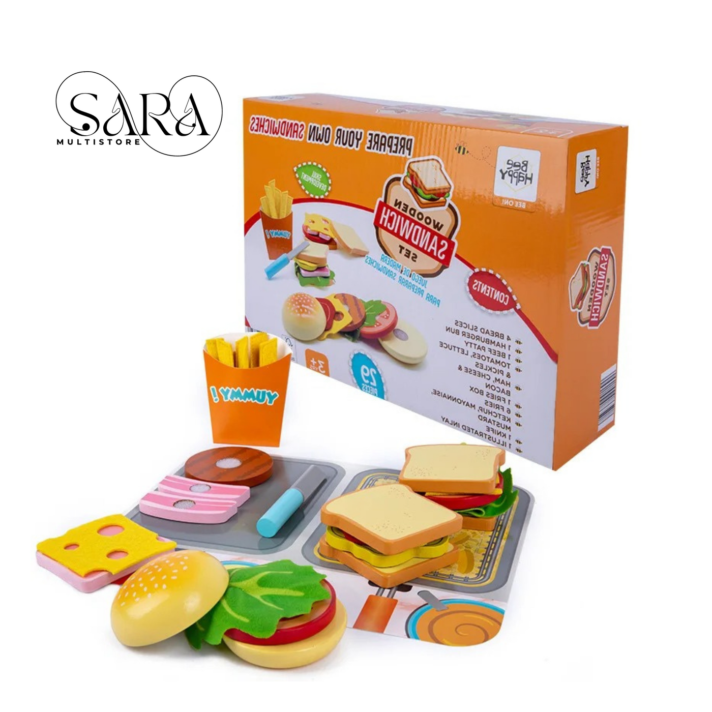 SET HAMBURGUESAS