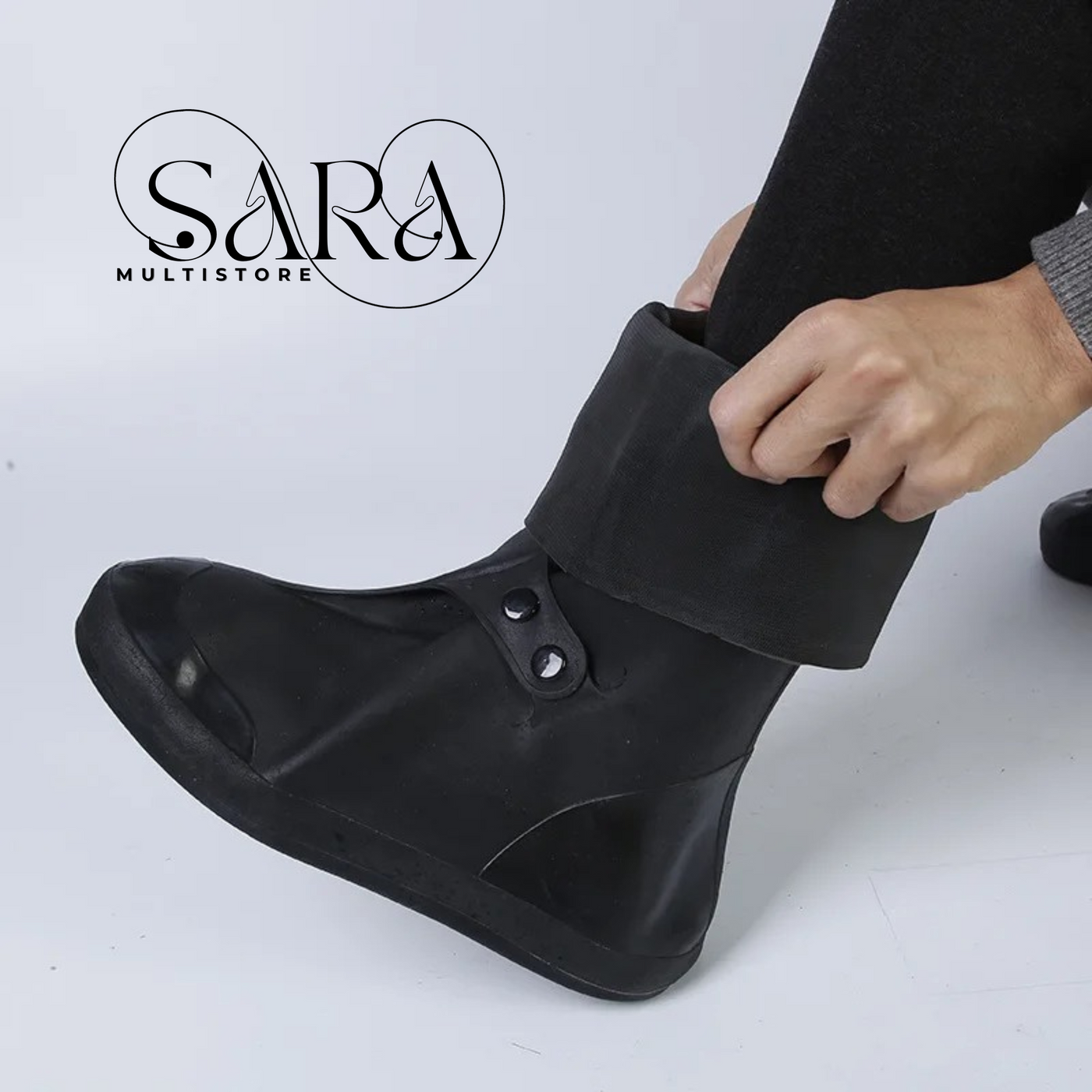ZAPATON BOTA IMPERMEABLE PVC