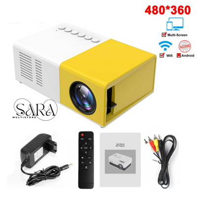 MINI PROYECTOR LED VIDEO BEAN YG300