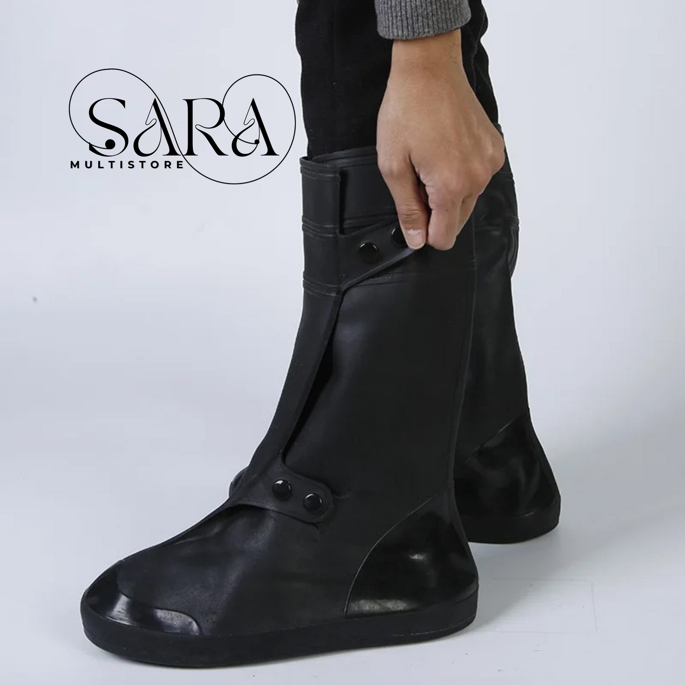 ZAPATON BOTA IMPERMEABLE PVC