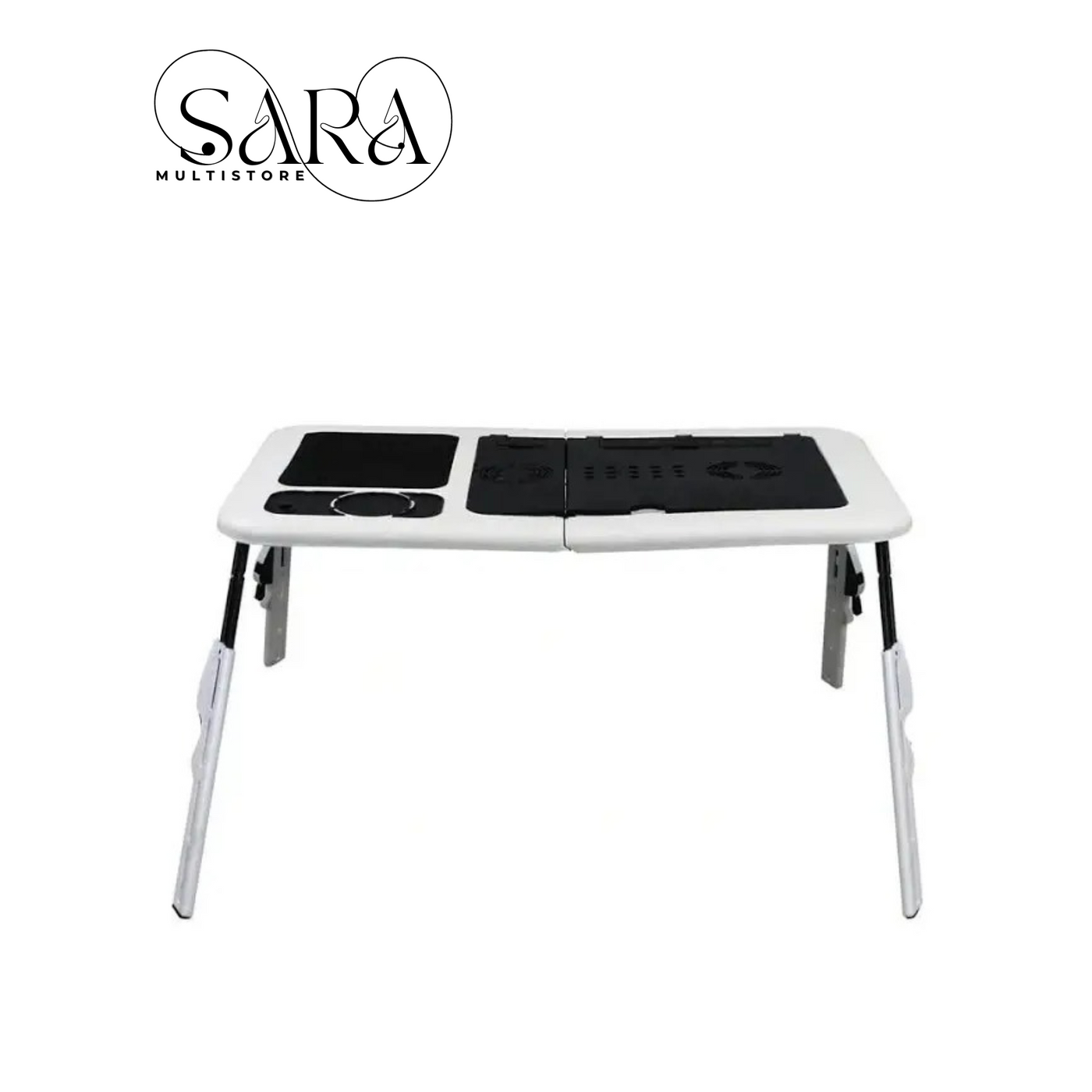 MESA PLEGABLE PORTÁTIL 2 VENTILADORES