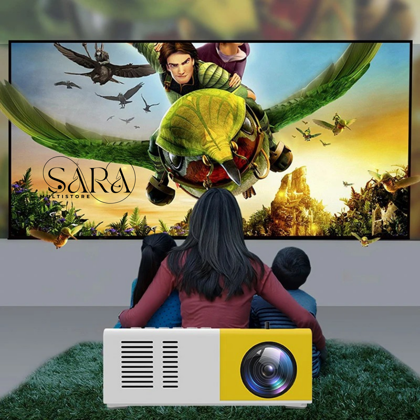 MINI PROYECTOR LED VIDEO BEAN YG300